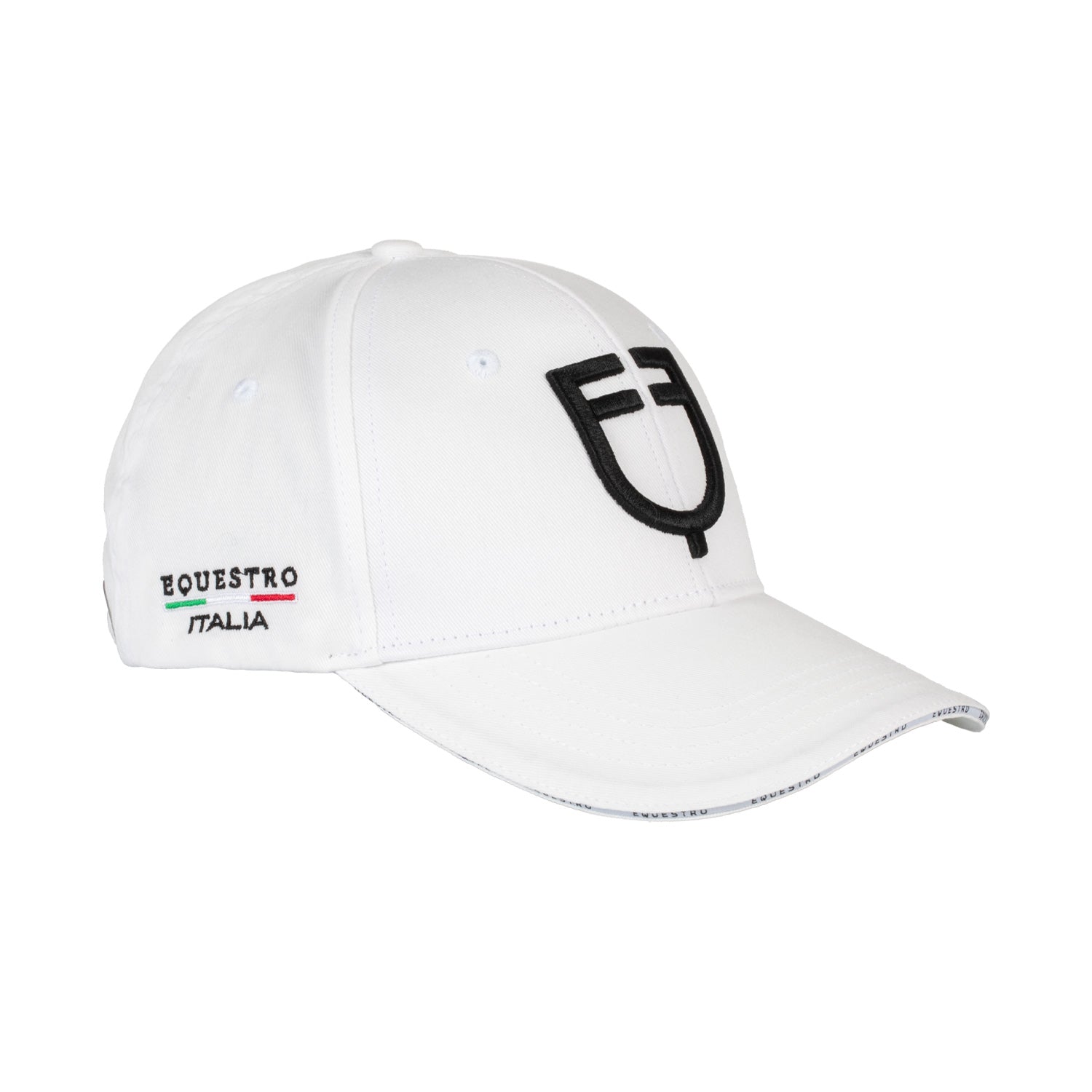 Equestro unisex baseball cap equestroxfise - Colore WHITE
