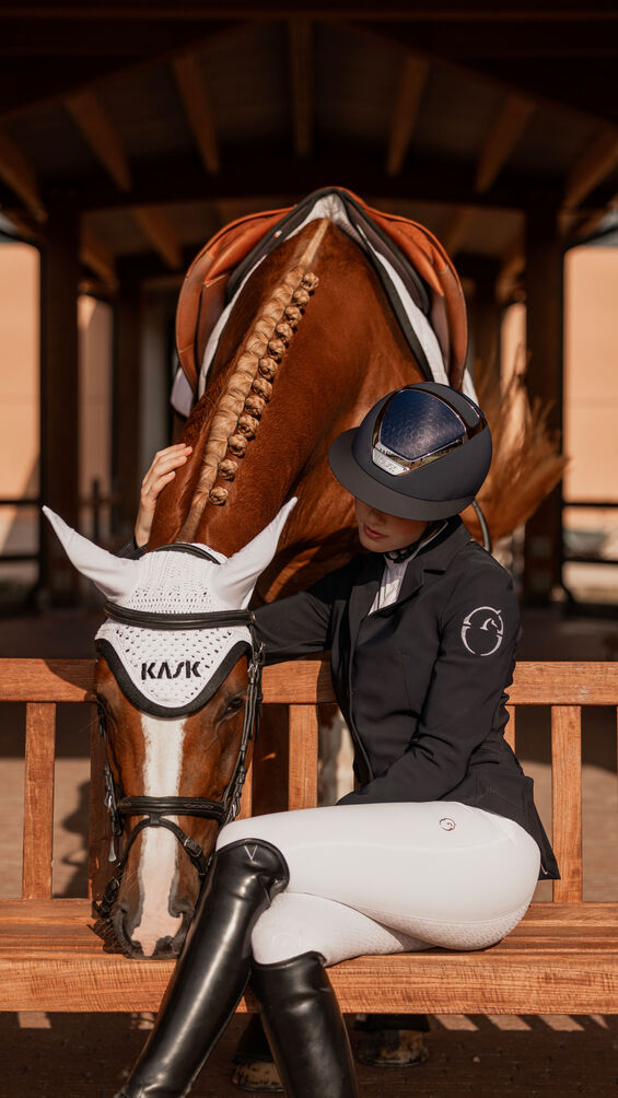 Kask Casco Equitazione Star Lady Chrome