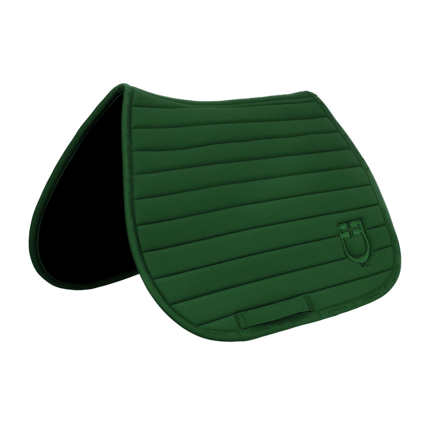 Equestro silica jumping saddle pad - Colore 19-6311 GREENER PASTURES