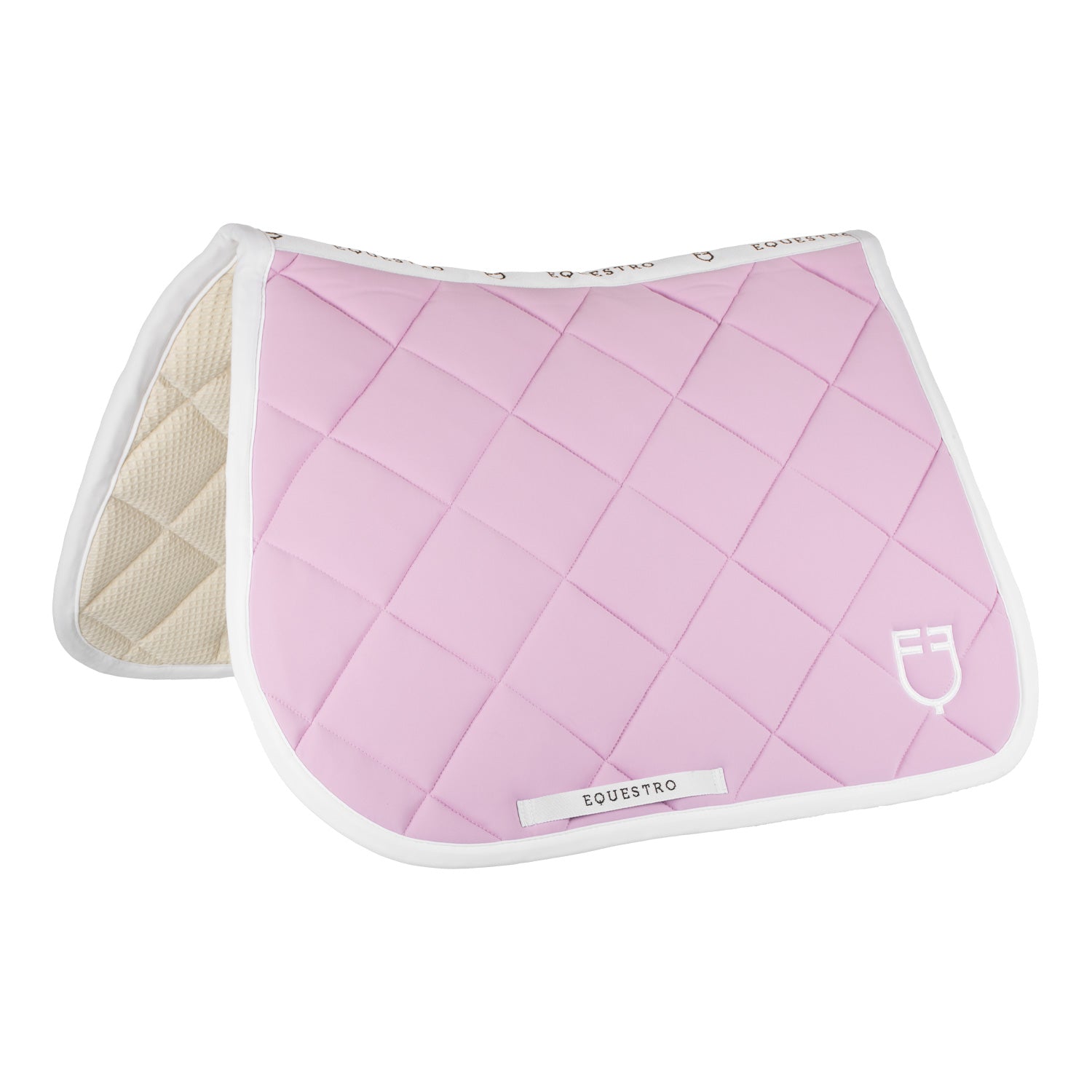 Equestro sottosella jumping equestro in tessuto tecnico white line edition - Colore ORCHID BOUQUET (15-3412)