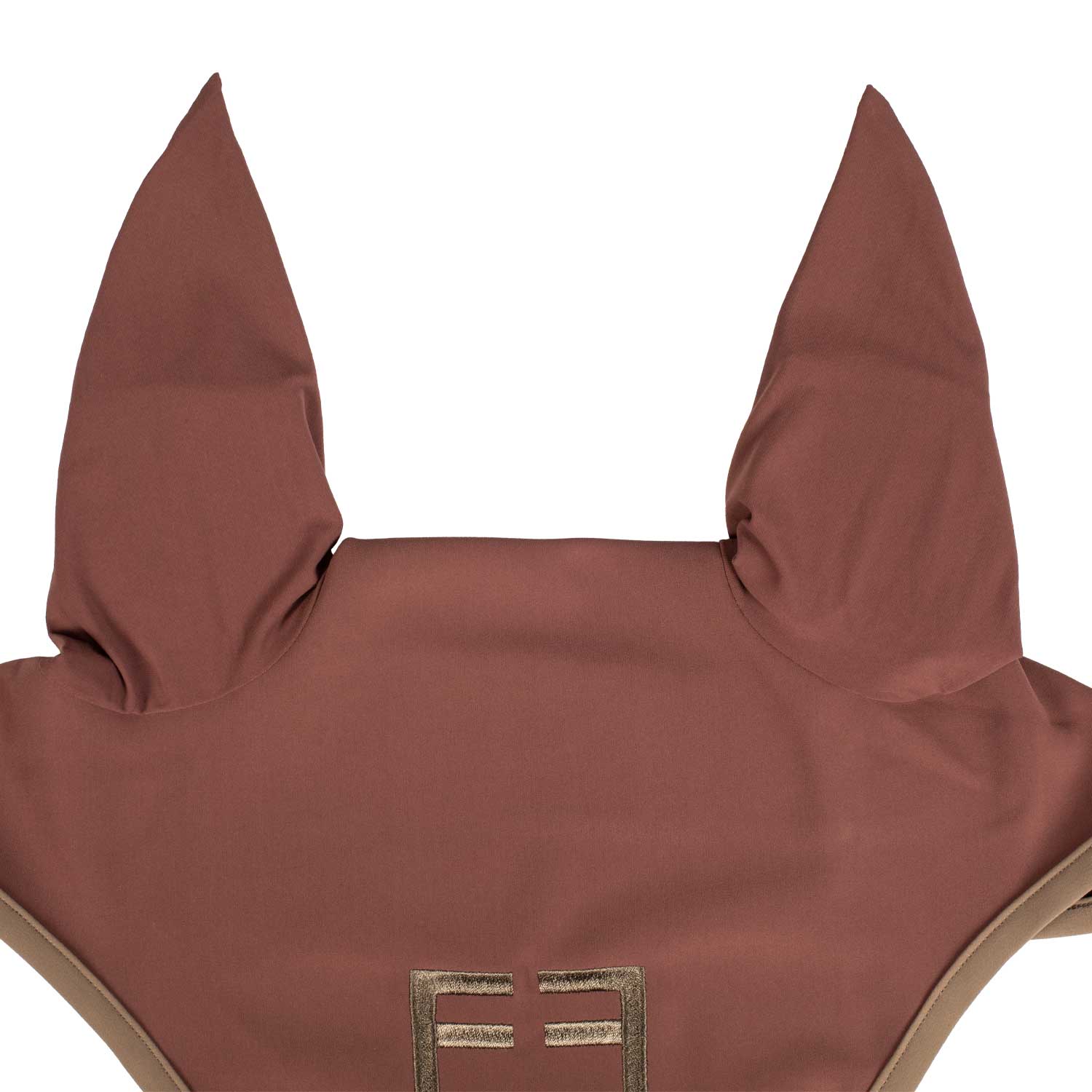 Equestro wave quilting fly veil - Colore MARRON (18-1415)/WALNUT (18-1112)
