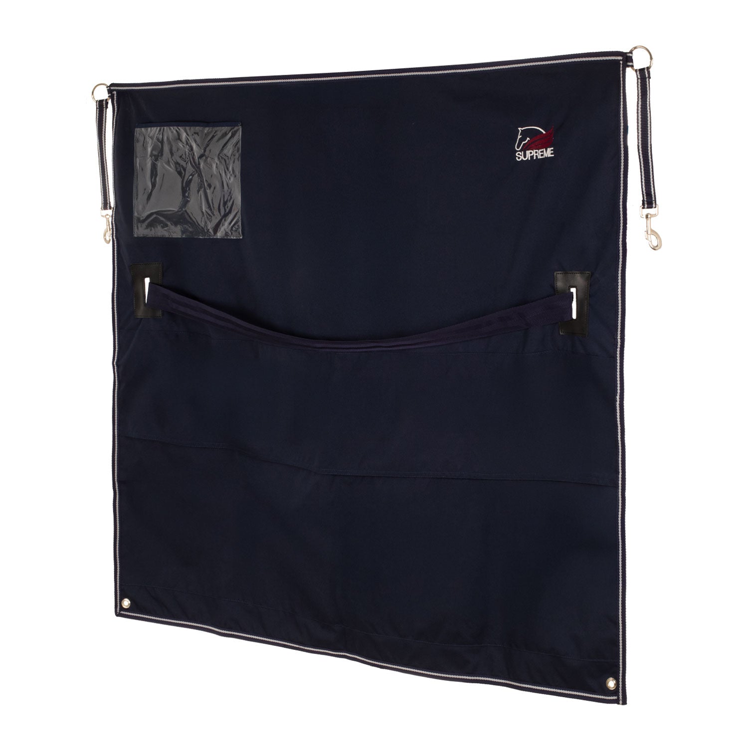 Supreme stable drape with logo 130x120 - neutra