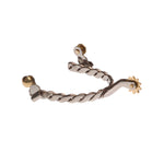 Lakota speroni western inox a treccia - neutra