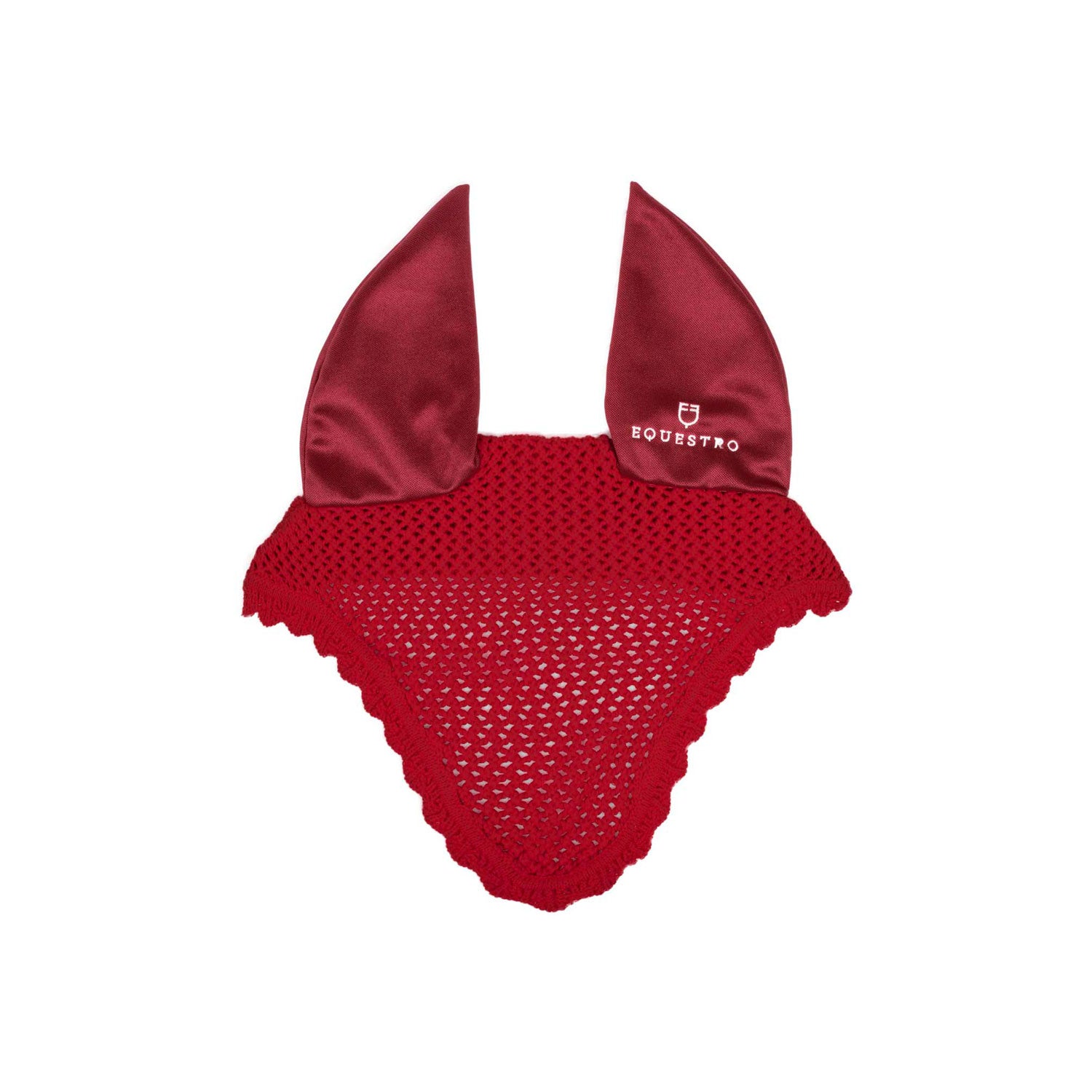 Equestro cuffietta cotone c/orecchie elasticizzate pony - neutra