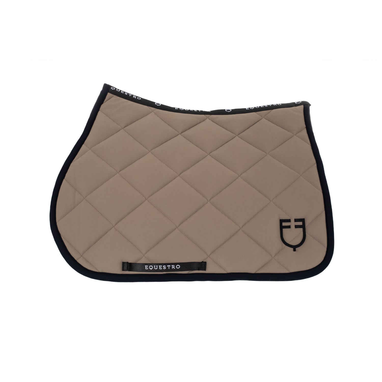 Equestro sottosella jumping equestro in tessuto tecnico black line edition - Colore WALNUT (18-1112)