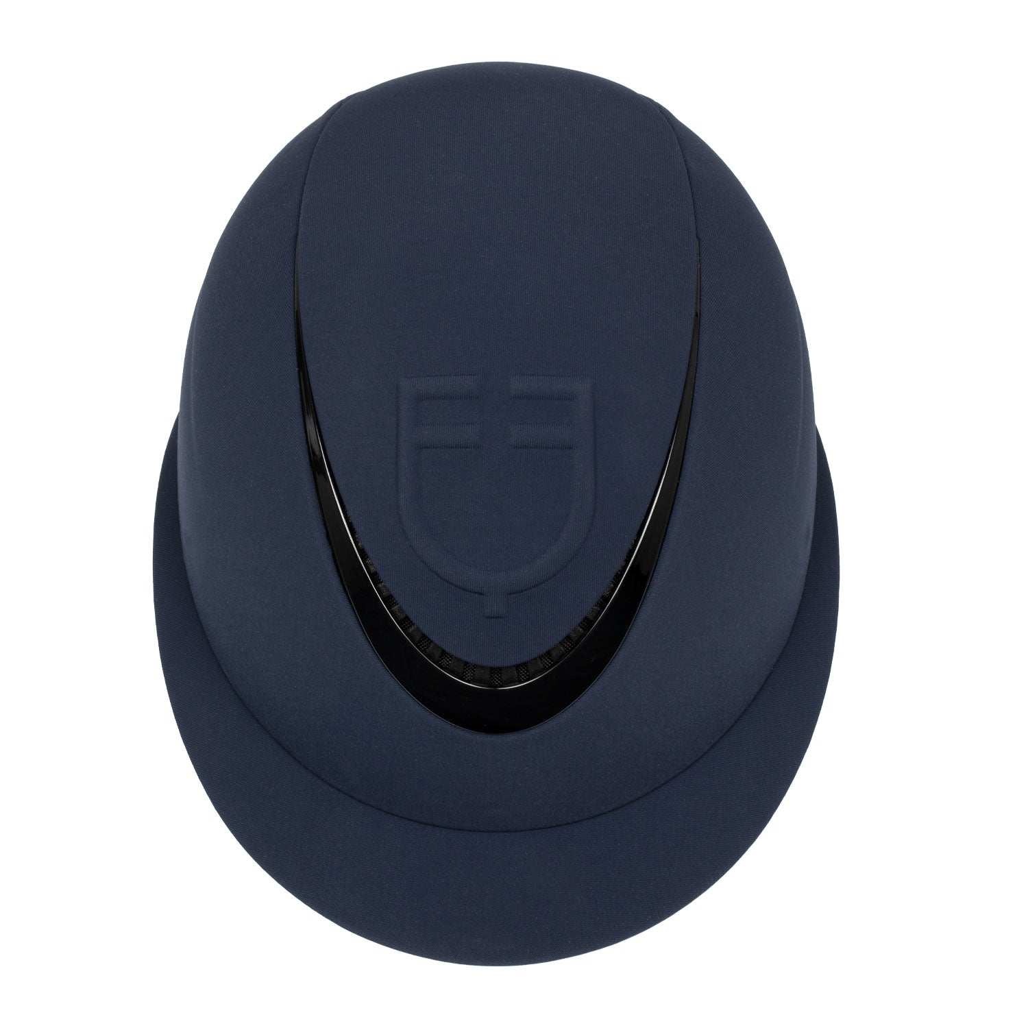 Equestro women's meteor helmet wide visor rowel fitting - Colore NAVY BLAZER (19-3923)