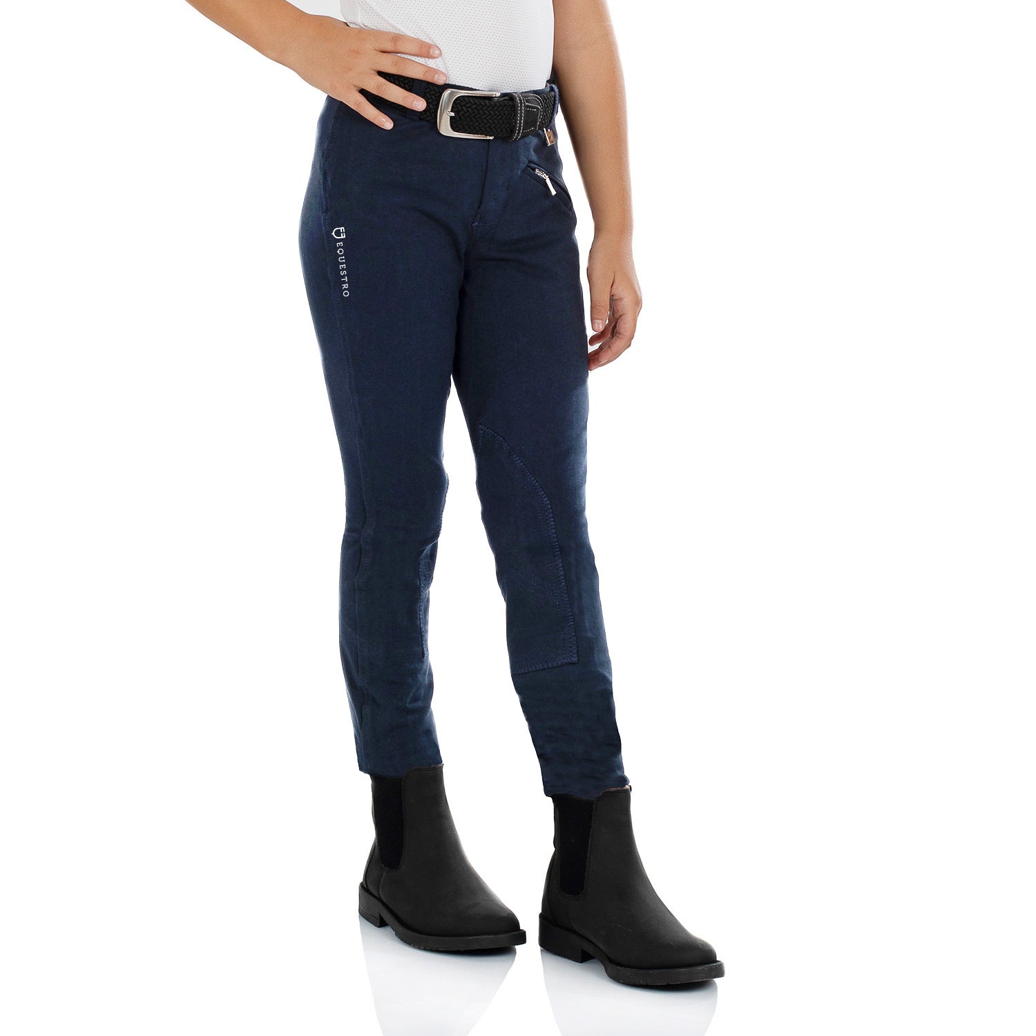 Equestro pantaloni jodhpur bimbo modello leilani - neutra