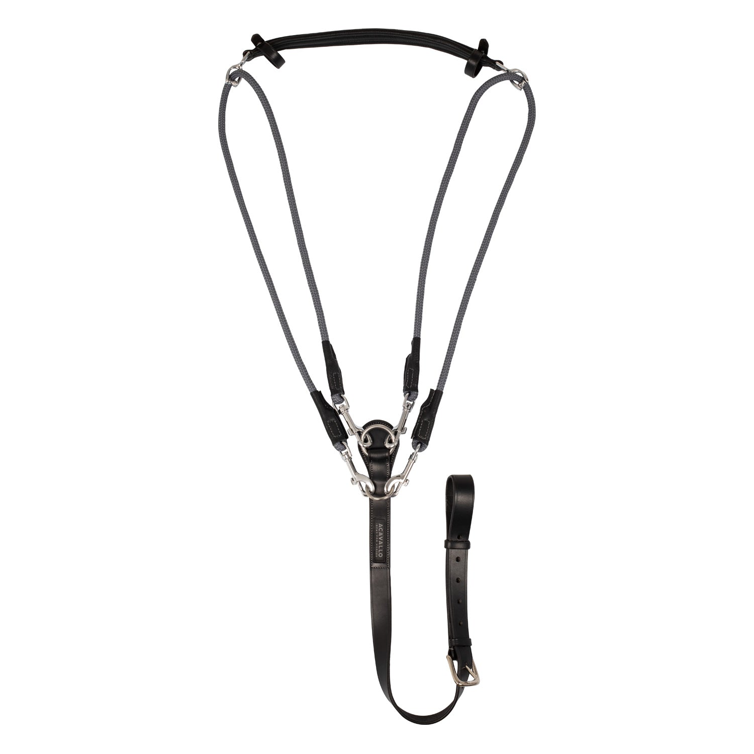 Acavallo italian leather and round nylon dori gogue - neutra