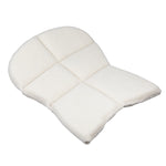 Burioni alzapaletta in lana sintetica - Colore WHITE