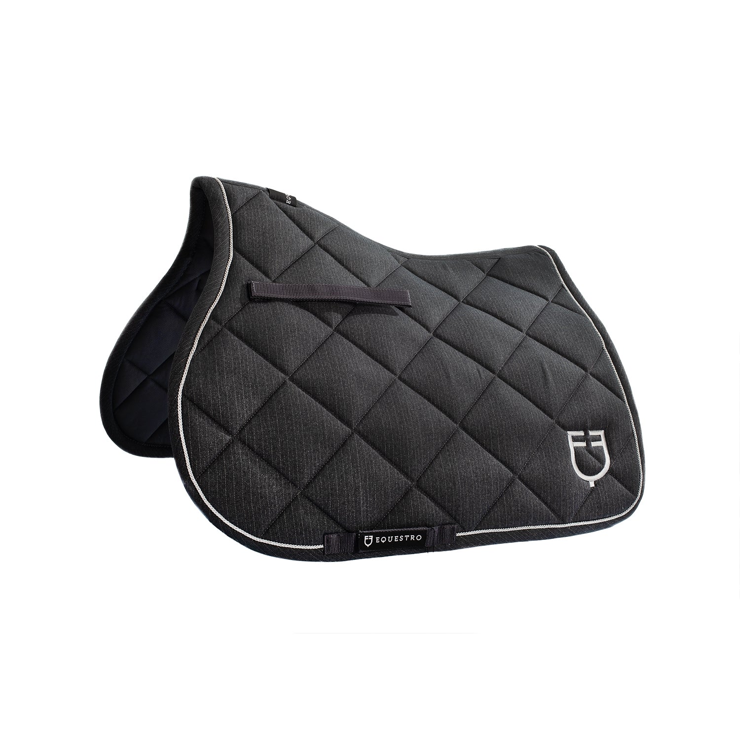 Equestro sottosella salto diamond con logo - Colore GREY