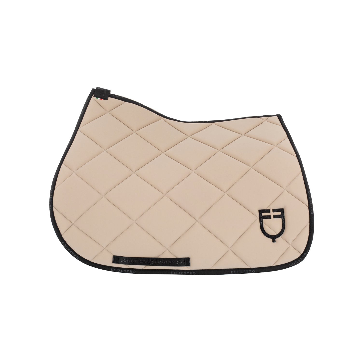Equestro sottosella modello gp con logo - Colore SAND/BLACK