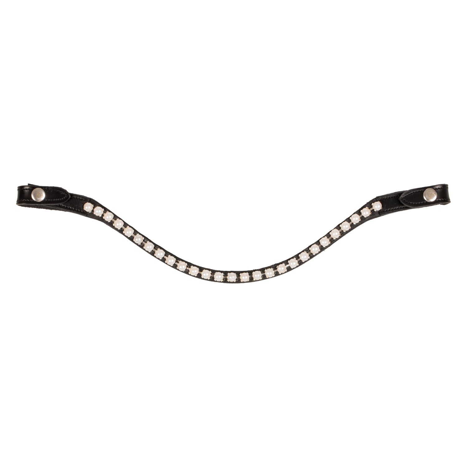 Acavallo acavallo browband w/pearls - Colore BLACK