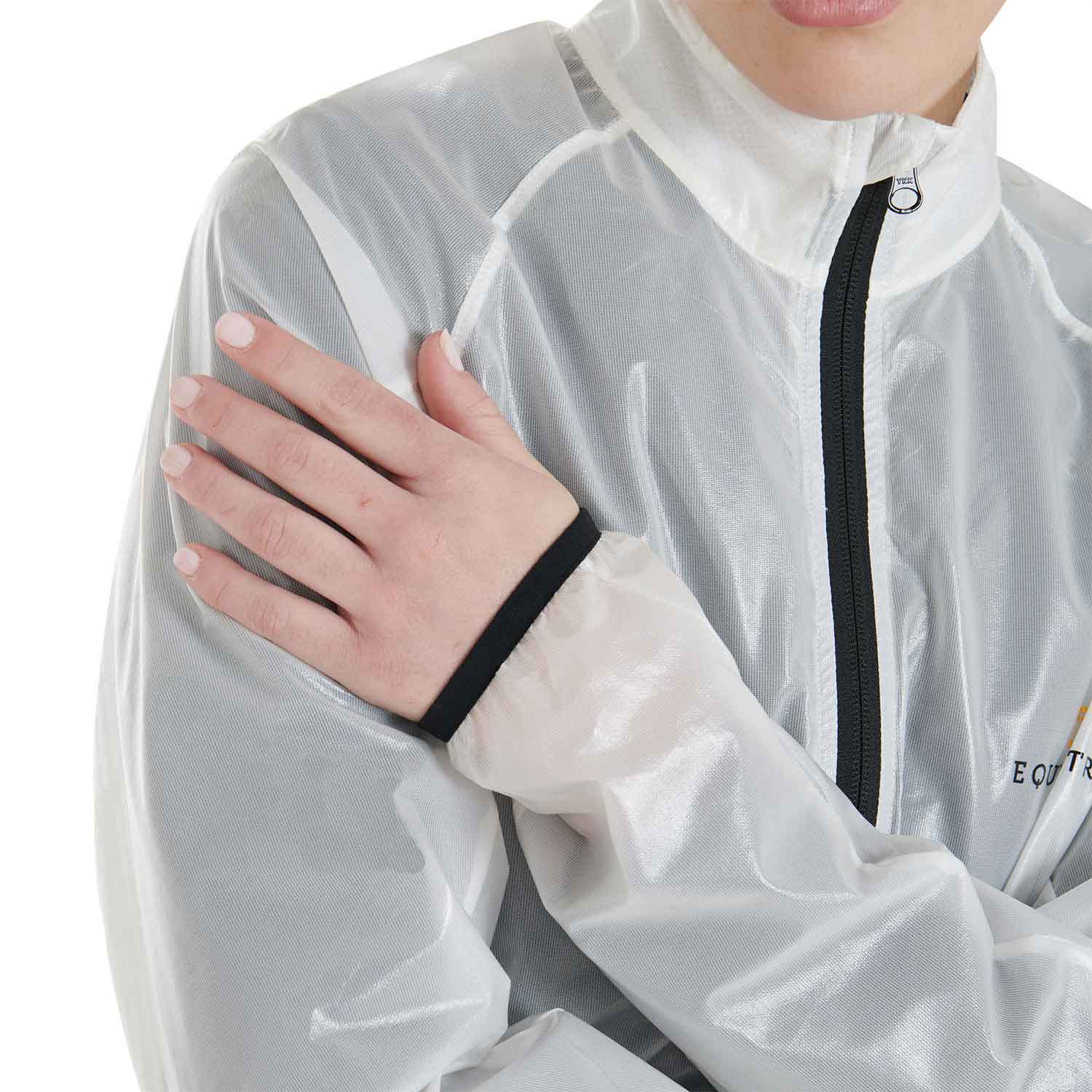 Equestro giacchetto impermeabile sopragiacca - Colore WHITE