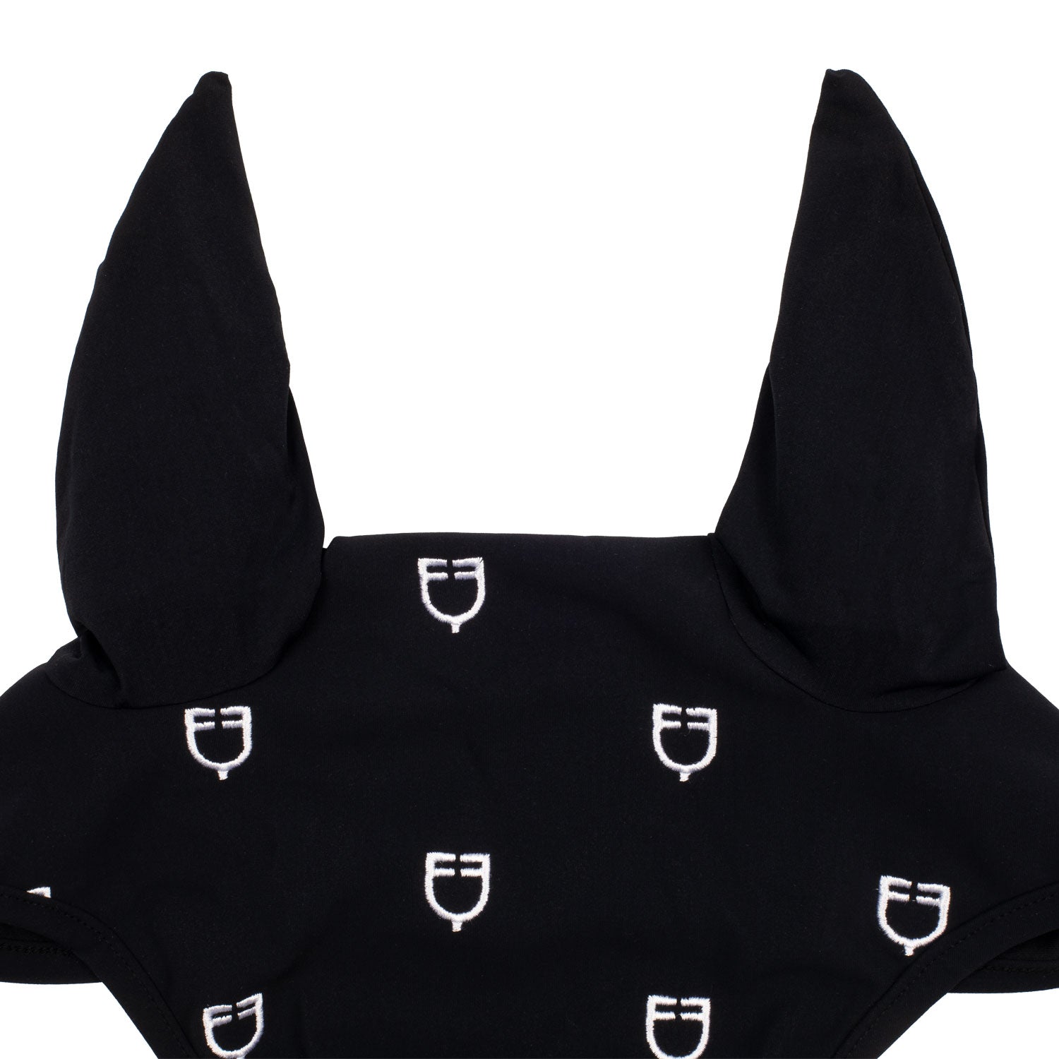 Equestro cuffietta equestro multilogo in tessuto tecnico black line edition - Colore BLACK
