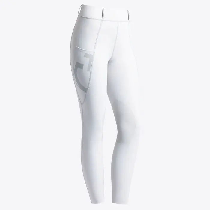 Leggings Jumping Cavalleria Toscana da Donna con grip al ginocchio