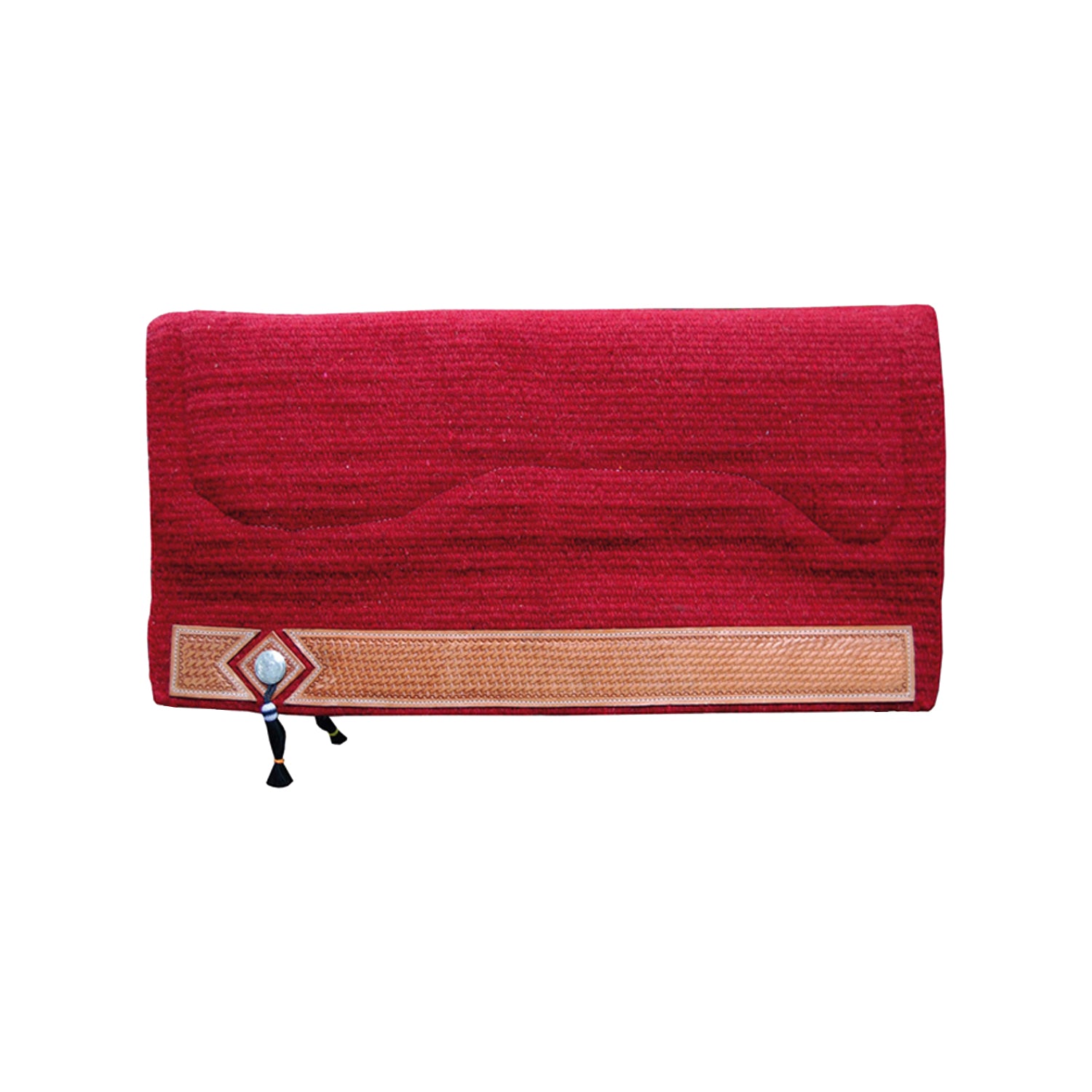 Pool's sottosella western show alpaca basket - Colore RED
