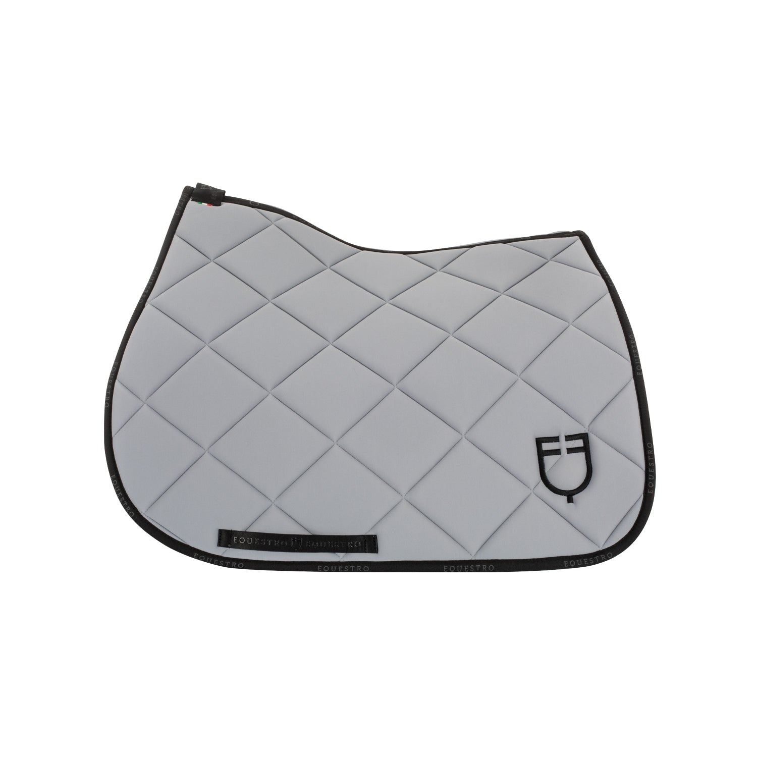 Equestro sottosella modello gp con logo - Colore GREY/BLACK