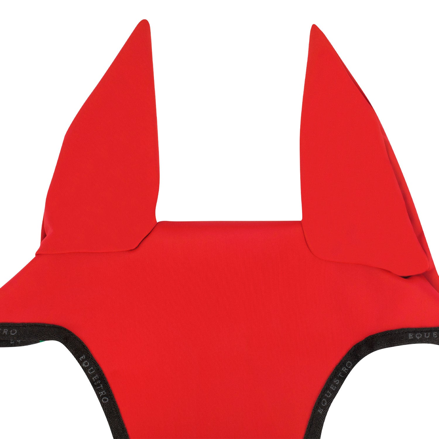 Equestro cuffietta modello gp con attacco al chiudibocca - Colore POPPY RED (17-1664)/BLACK