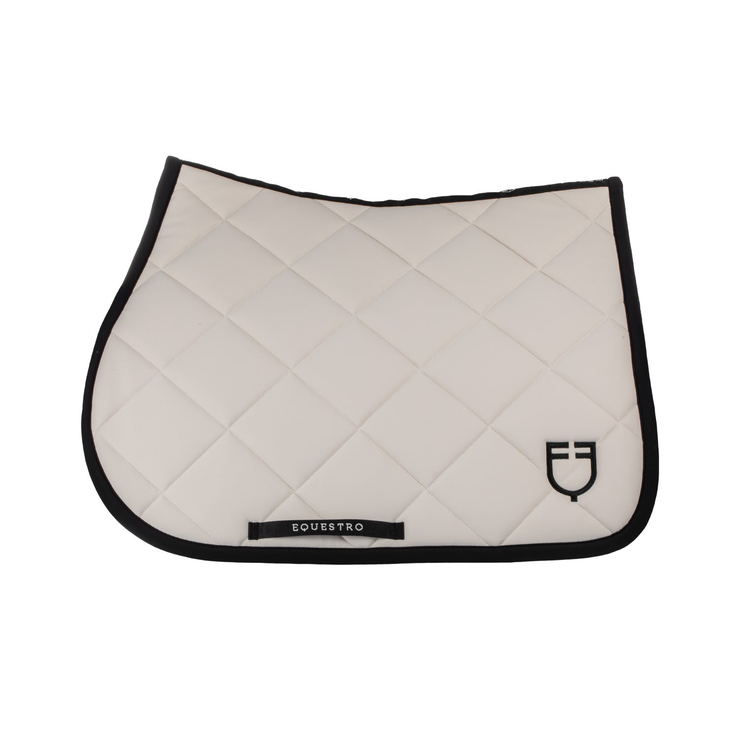 Equestro sottosella jumping equestro in tessuto tecnico black line edition - Colore BEIGE (130000)