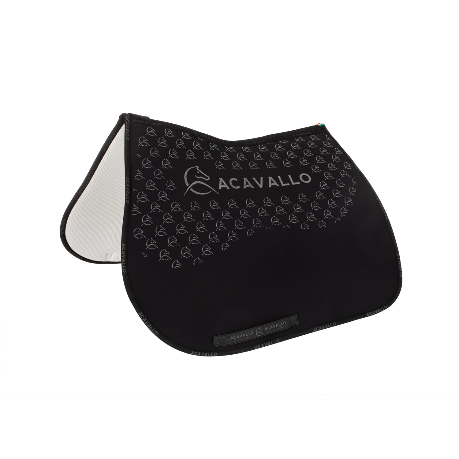 Acavallo jumping pad w/gel grip & bamboo fiber underside - neutra