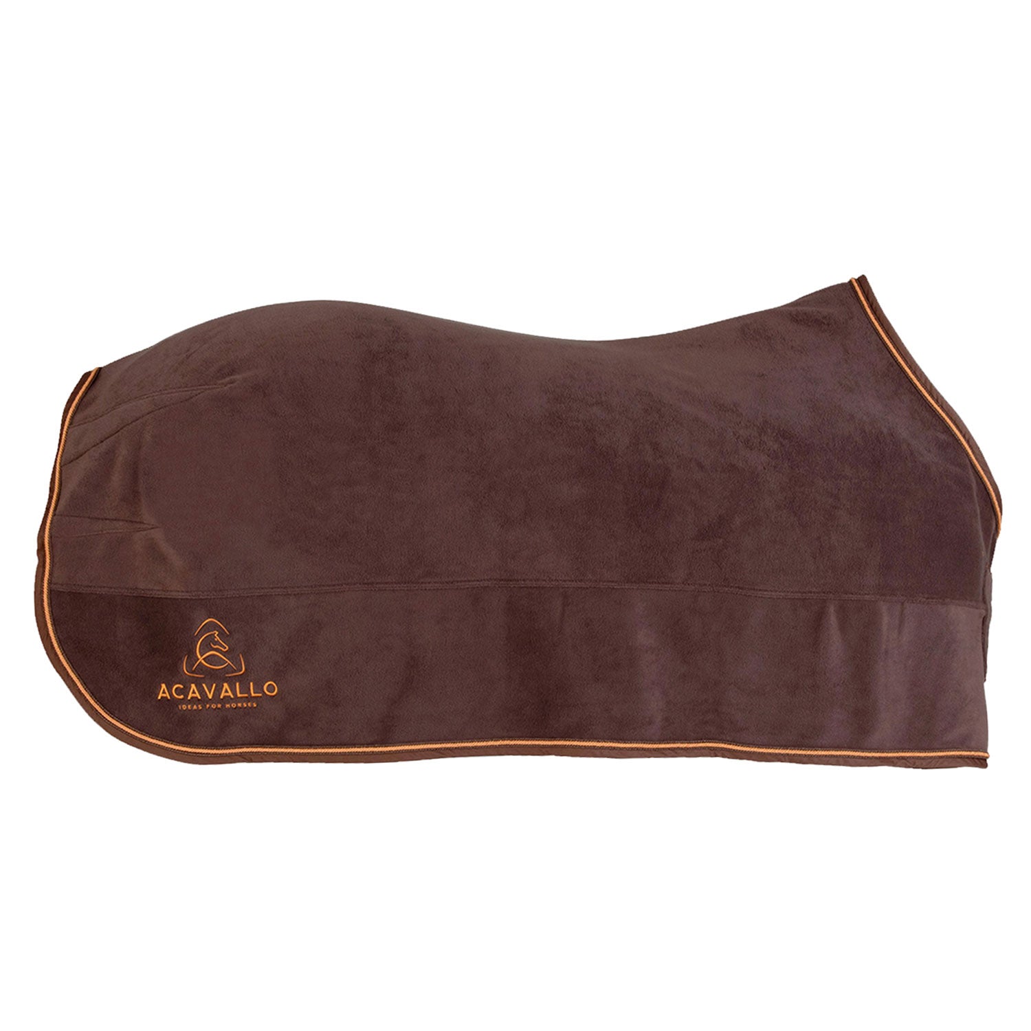 Acavallo acavallo fleece rug (800 gr) - Colore BROWN/ORANGE
