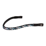 Supreme frontalino con strass modello spirit - Colore BLACK/BLUE