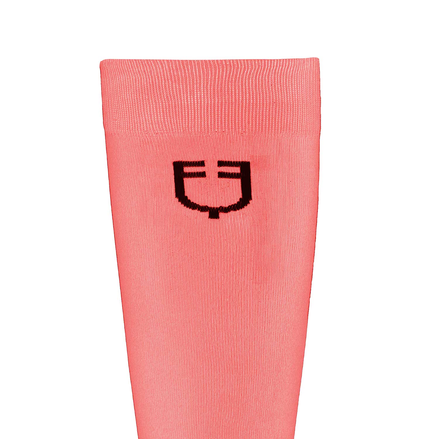 Equestro unisex light basic sock - Colore DESERT FLOWER (15-1435)/BLACK