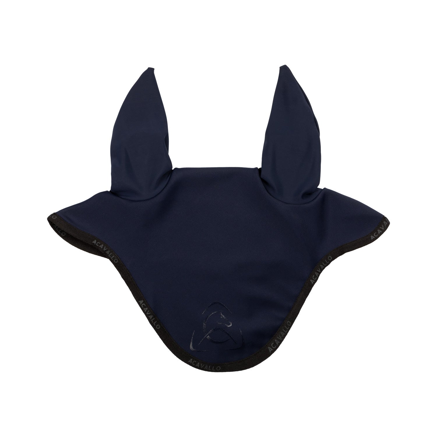 Acavallo fly veil with silicon logo - Colore DEEP BLUE/BLACK