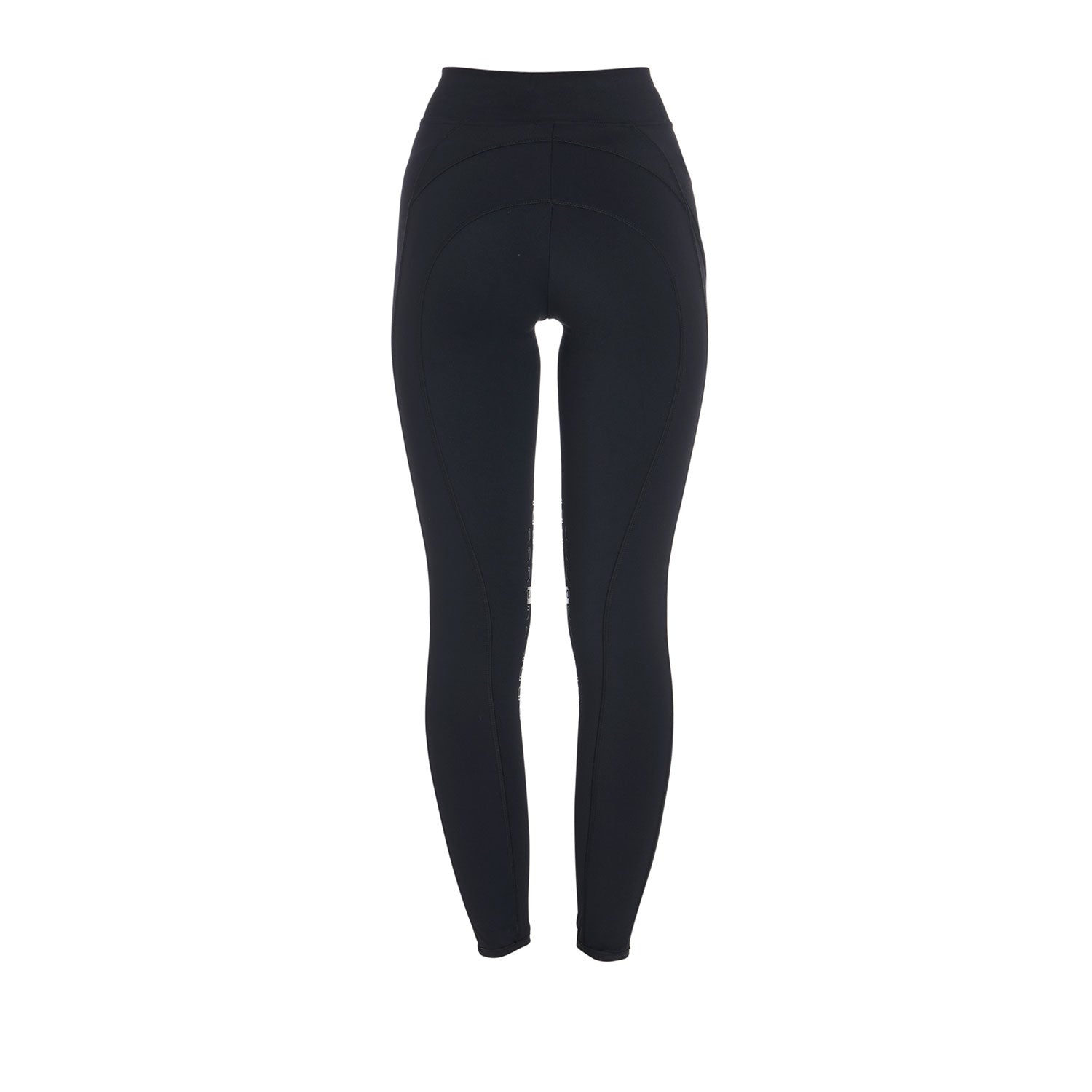 Equestro leggings equestro modello kao light tessuto tecnico elasticizzato - Colore BLACK/BLACK