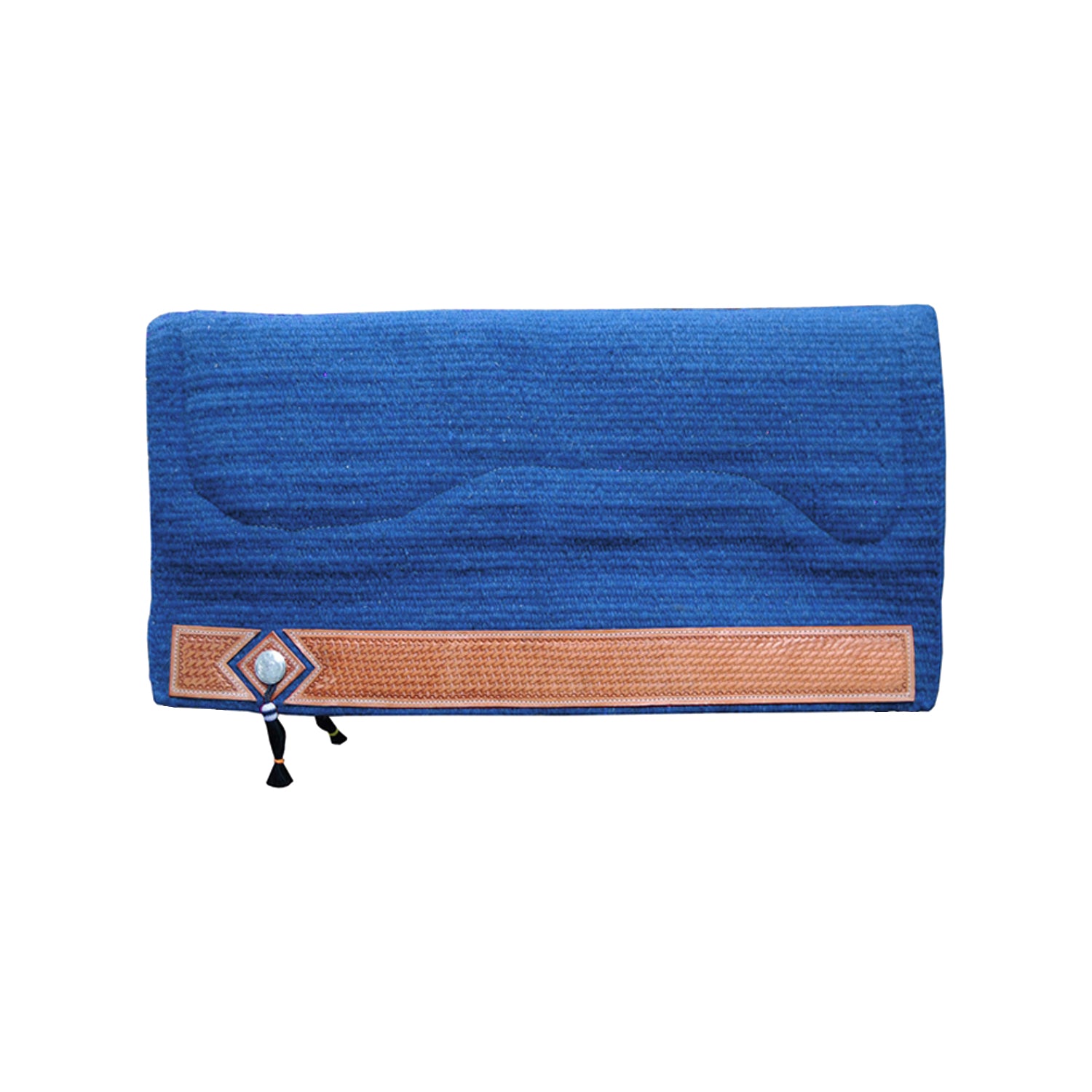 Pool's sottosella western show alpaca basket - Colore ROYAL BLUE