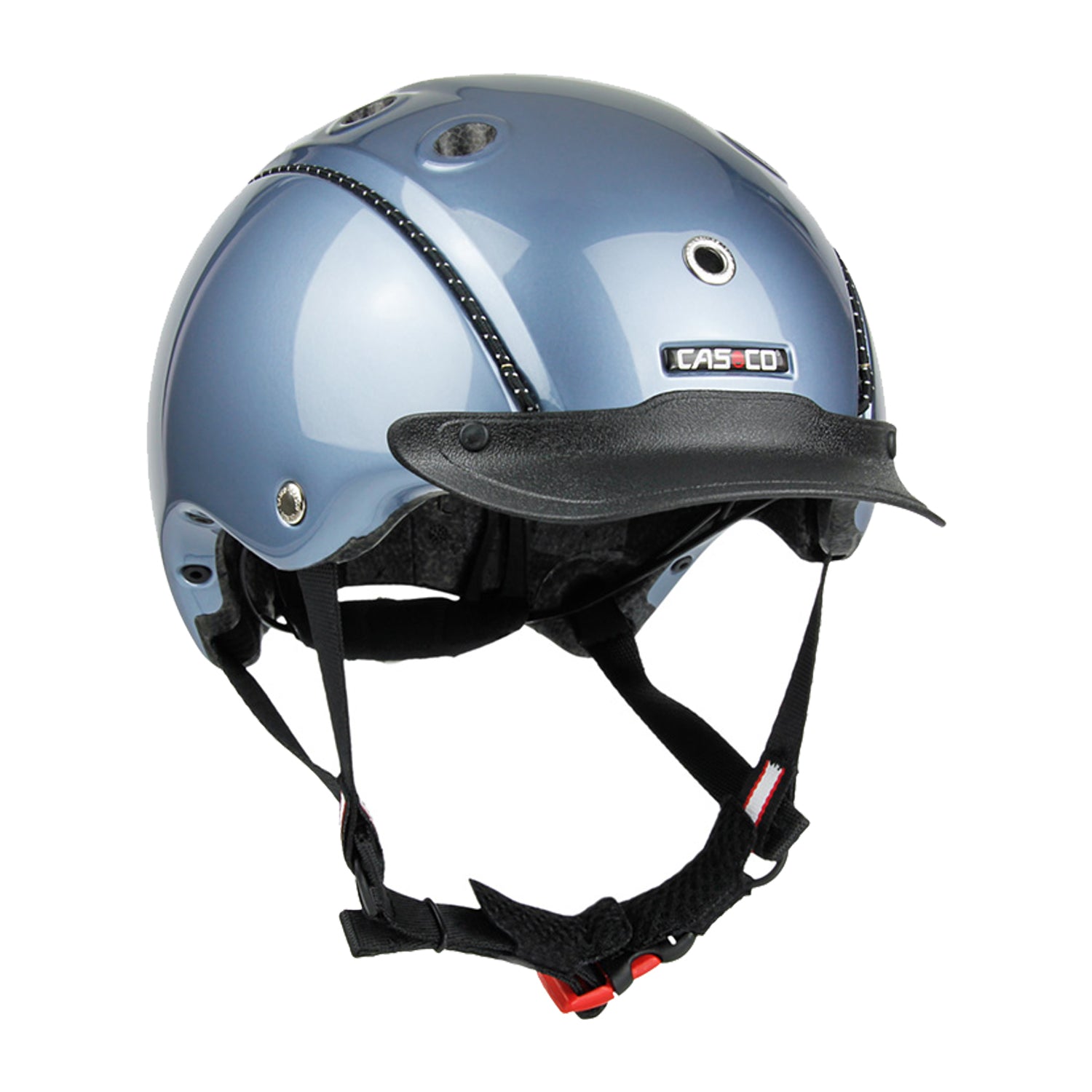 Casco cap casco bambino modello choice turnier - Colore BLUEGREY SHINY