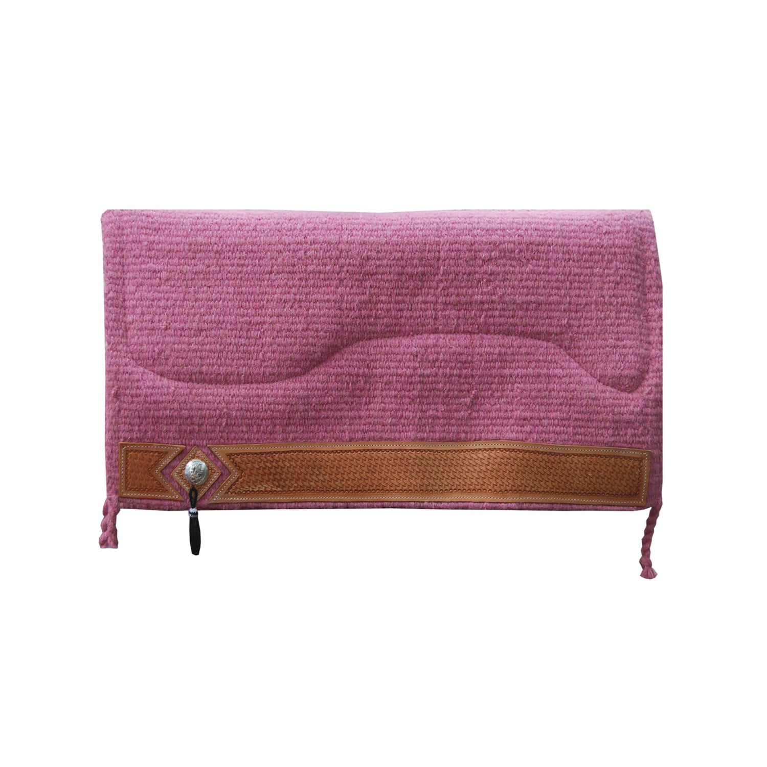 Pool's sottosella western show alpaca barbwire - Colore PINK