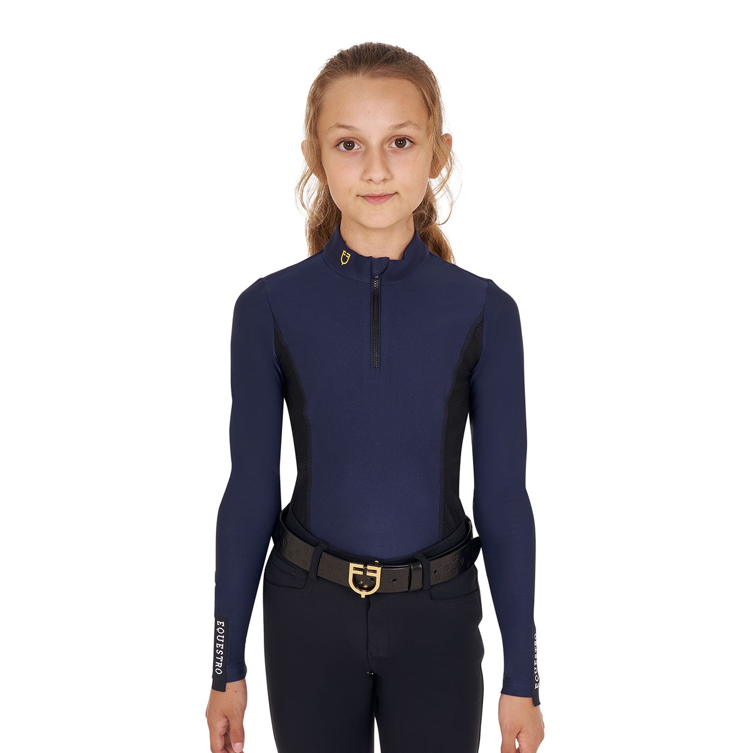 Equestro girl technical training polo - neutra