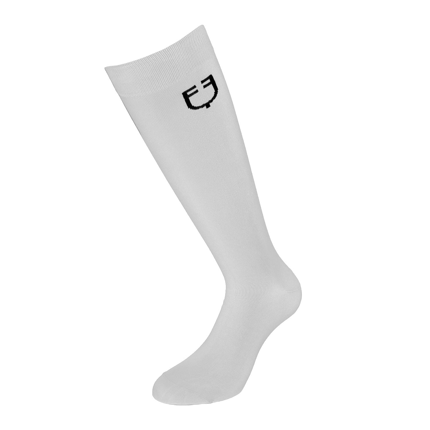 Equestro unisex light basic sock - Colore HARBOR MIST (14-4202)/BLACK