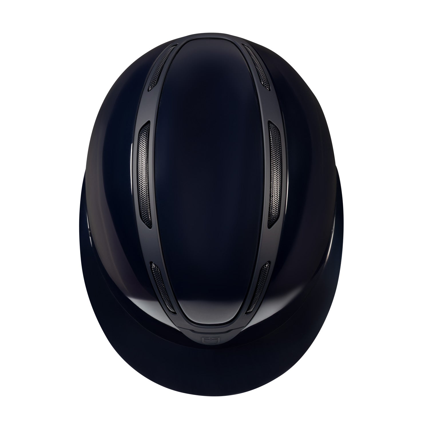 Equestro women apocalipse helmet with shiny shell - Colore NAVY/NAVY