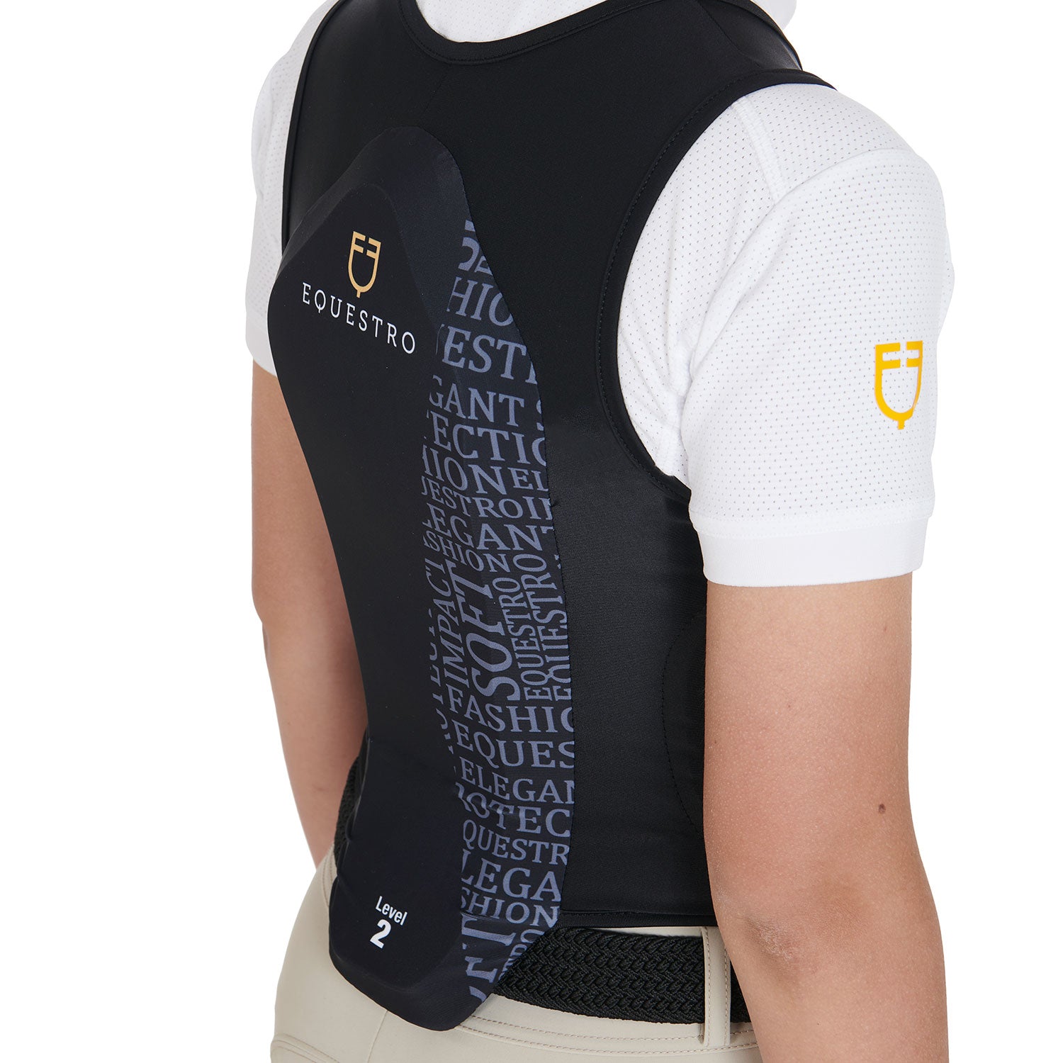 Equestro junior soft vest - Colore BLACK
