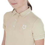 Equestro technical junior training polo - Colore BEIGE