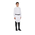 Equestro polo bambino equestro manica lunga modello warm+ - Colore WHITE