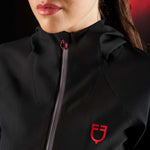 Equestro women's ridertechnology technical hoodie - Colore BLACK