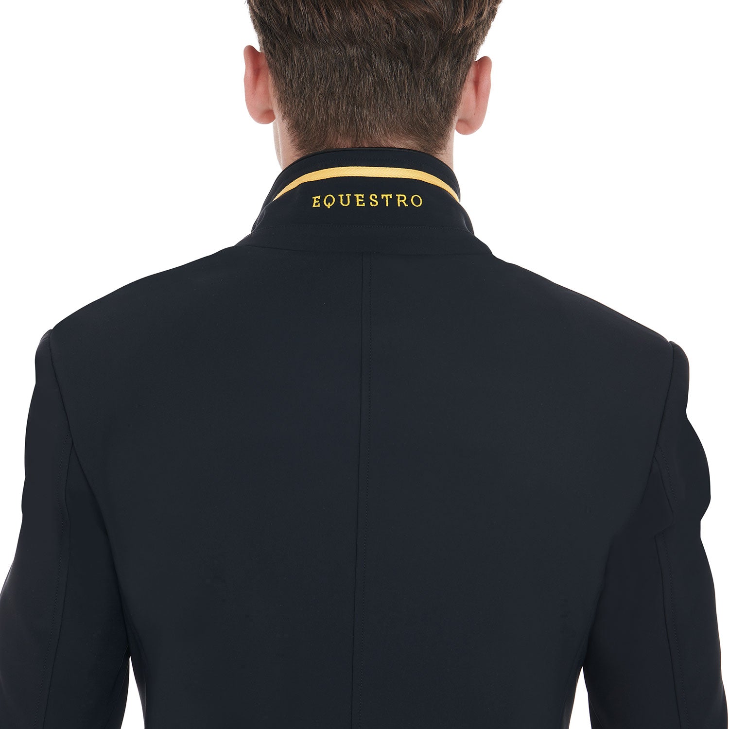 Equestro technical man competition riding jacket tecno stretch - Colore BLACK