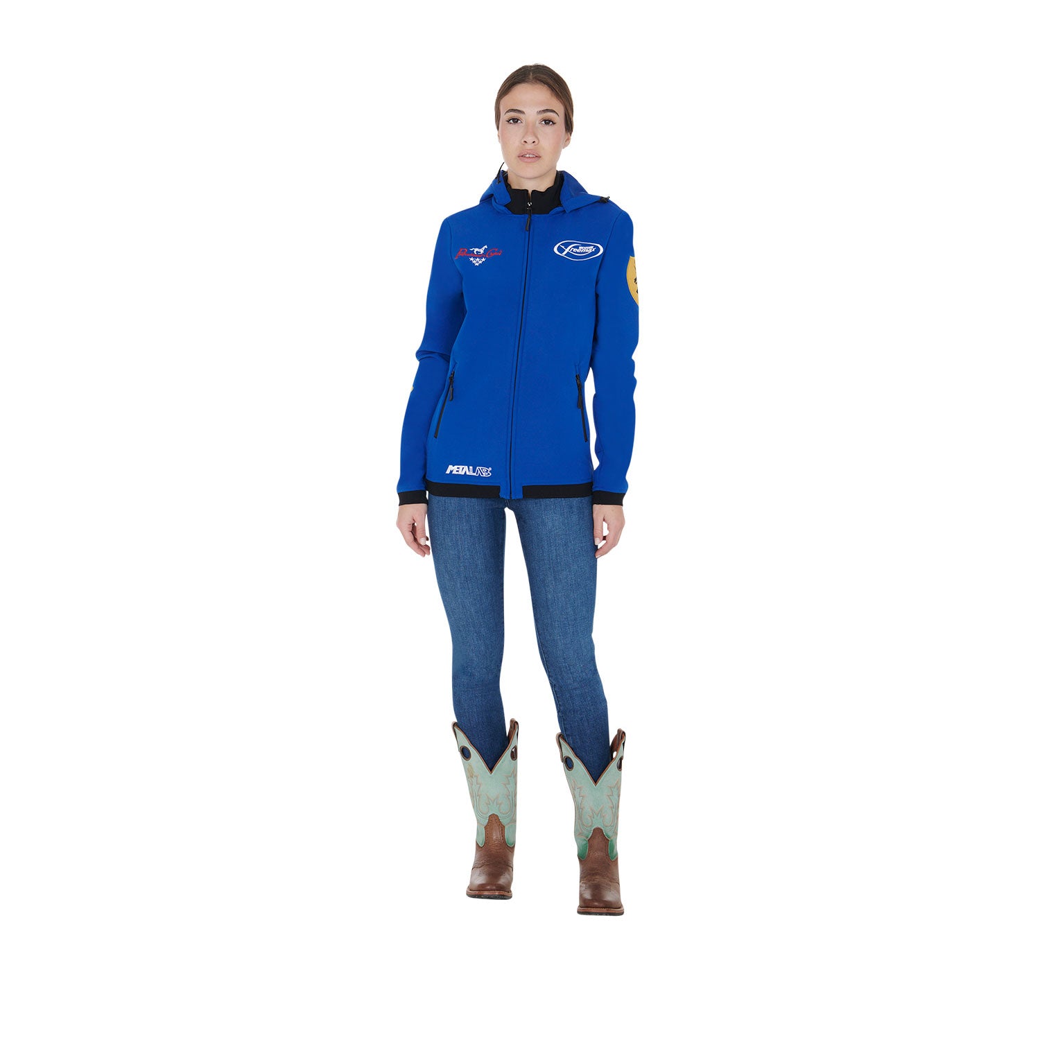 Pool's softshell unisex multilogo - Colore ROYAL BLUE