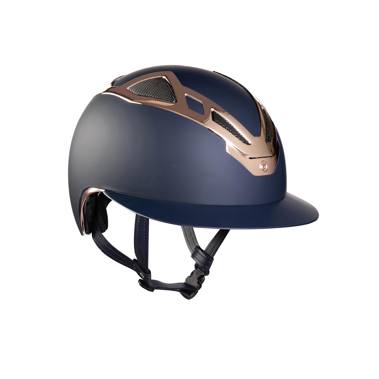 Suomy casco apex chrome lady blu matt/rose gold - neutra