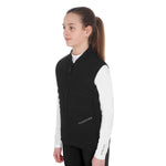 Equestro girls' down vest - Colore BLACK