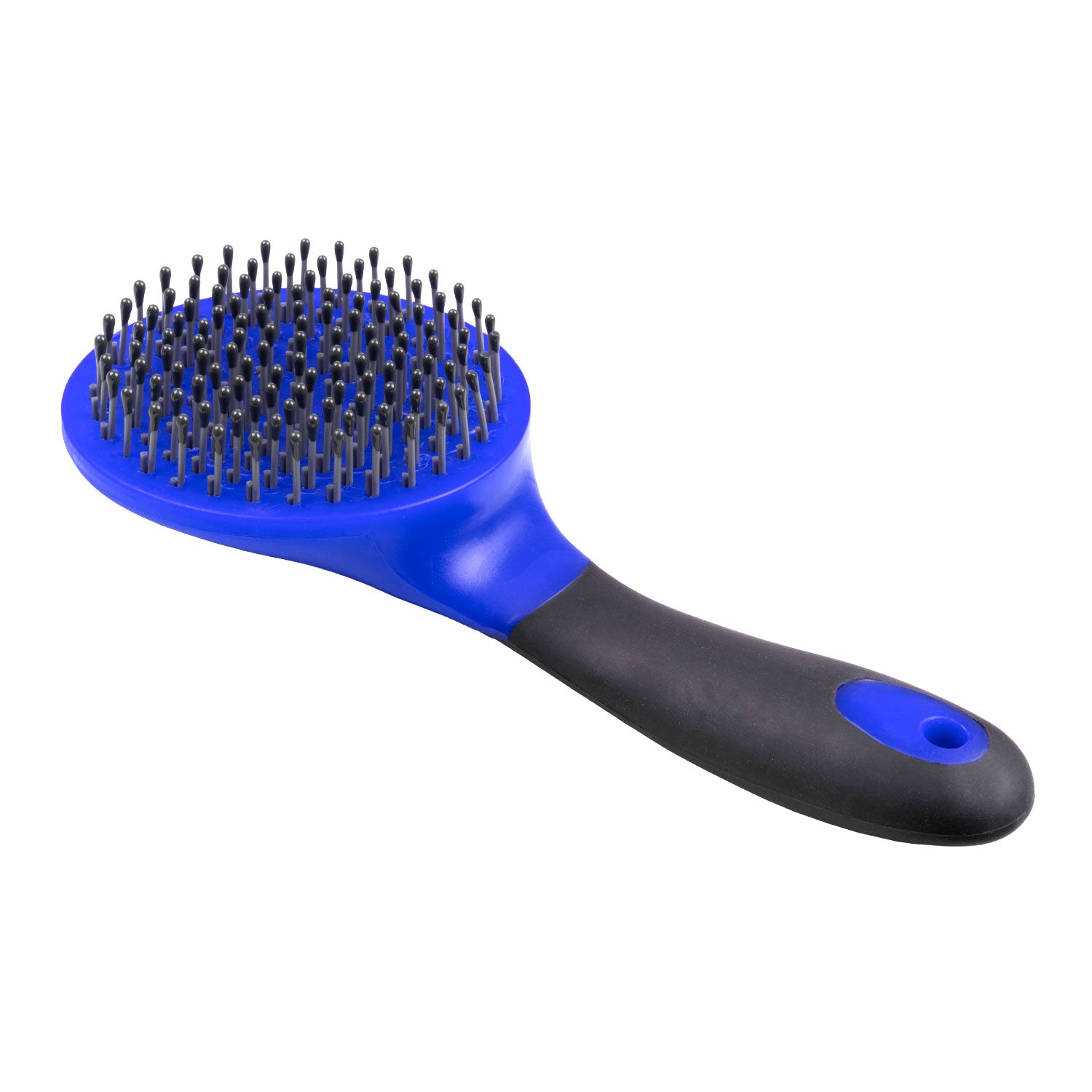 Umbria equitazione spazzola tonda coda e criniera c/manico - Colore ROYAL/BLACK