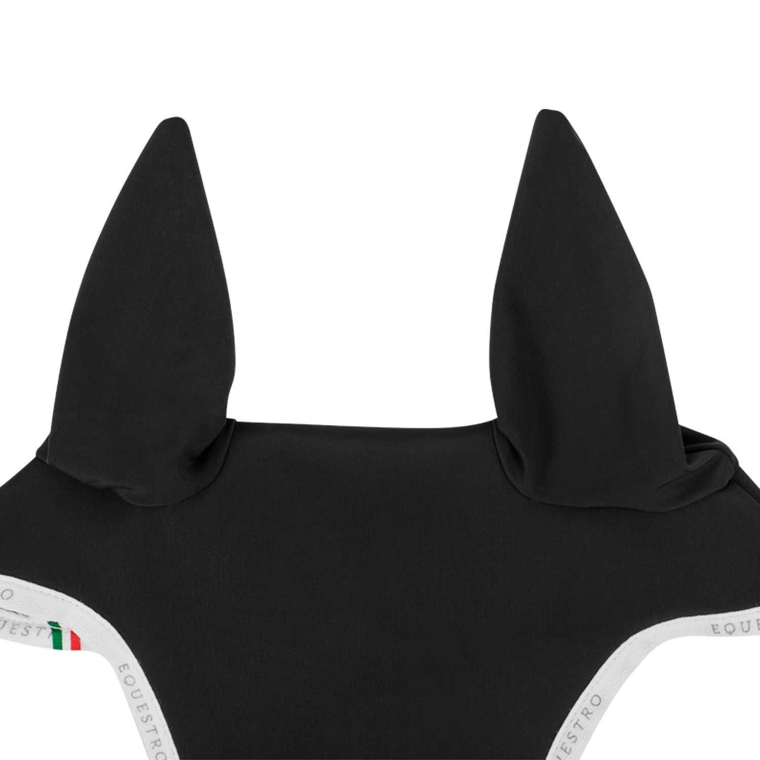 Equestro cuffietta modello gp con attacco al chiudibocca - Colore BLACK/WHITE