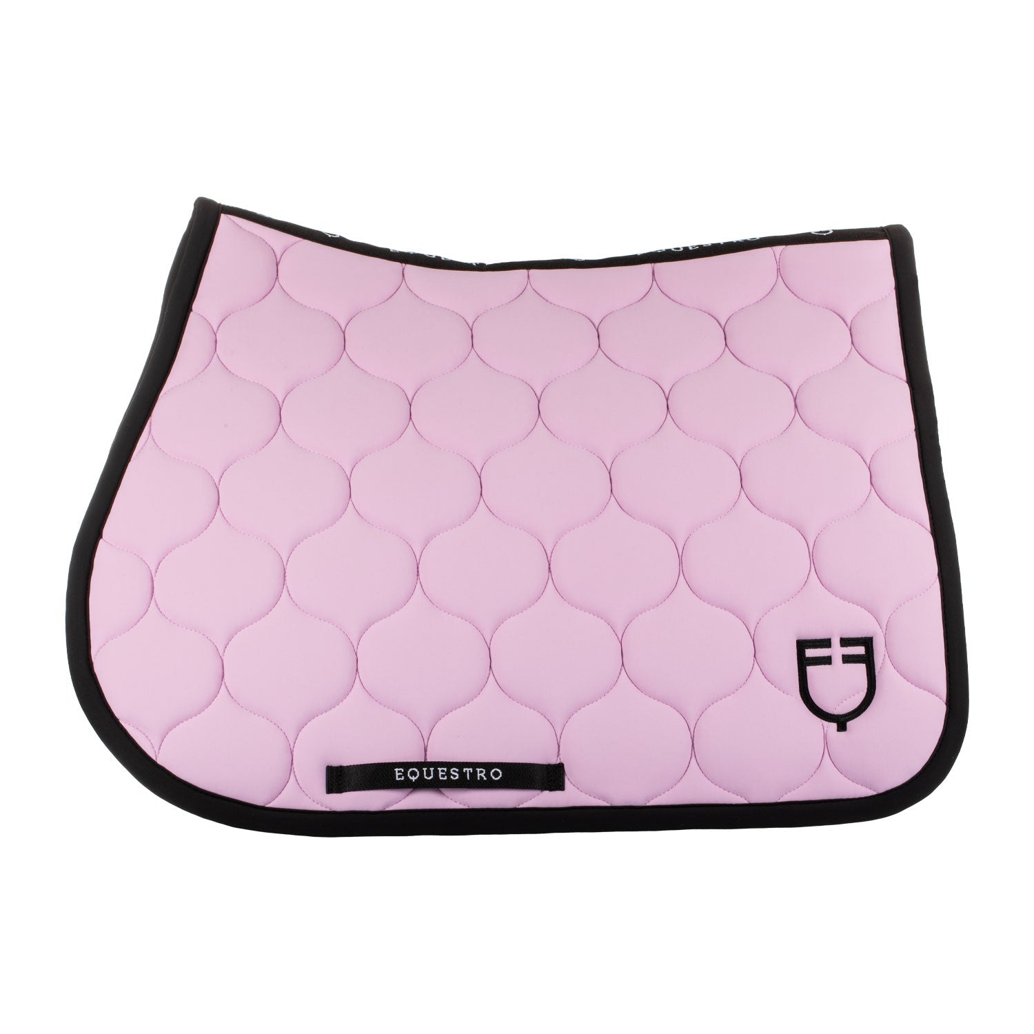 Equestro jumping saddle pad onion jersey black line edition - Colore ORCHID BOUQUET (15-3412)