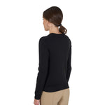 Equestro woman winter sweatshirt - Colore BLACK