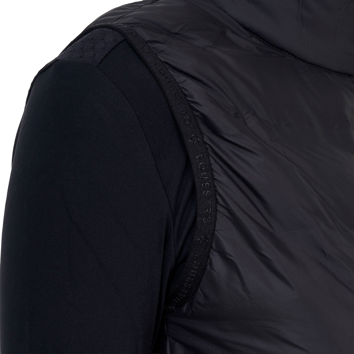 Equestro women's ridertechnology nylon vest - Colore BLACK