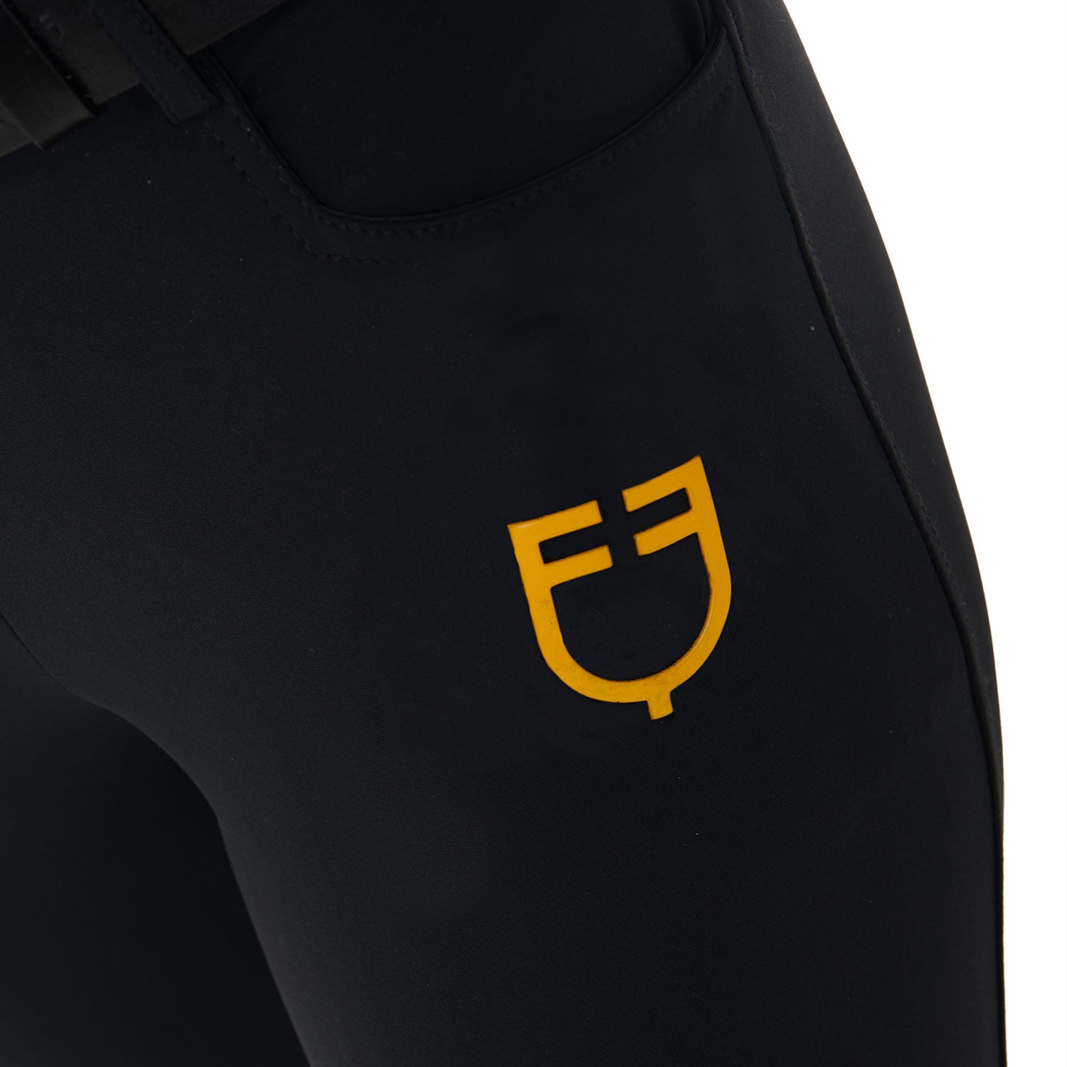 Equestro women's scuderia equestro collection jumping breeches - Colore BLACK
