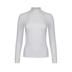 Lemieux olivia long sleeve show shirt white
